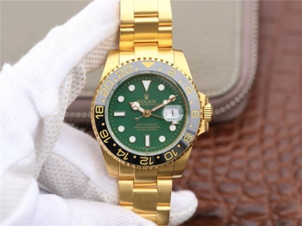 Rolex GMT-Master II 116718LN 18K Gold Wrapped -1:1 Superclone